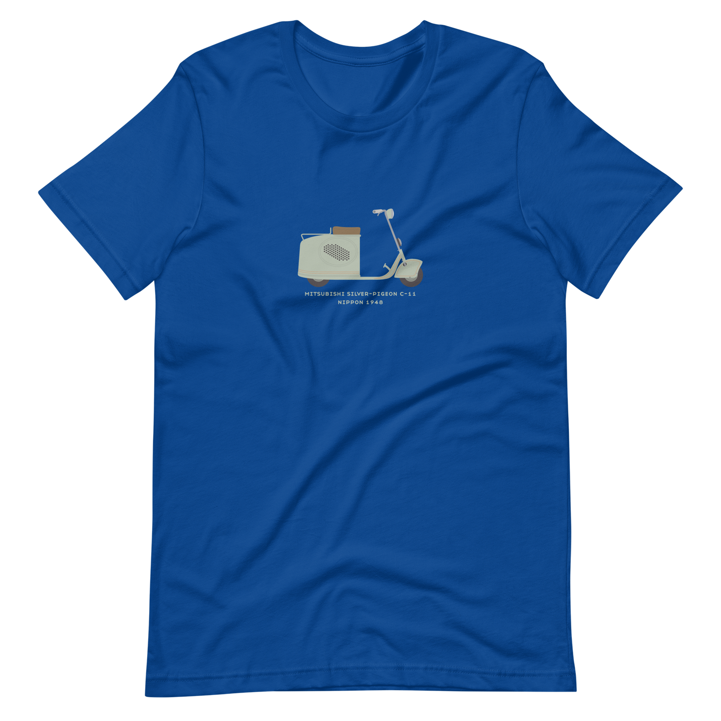 T-Shirt Scooter Mitsubishi Silver-Pigeon C-11, Nippon 1948