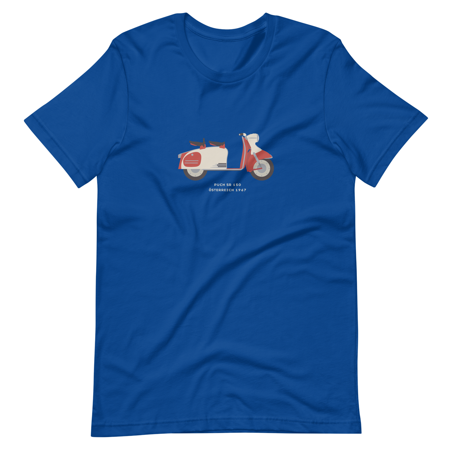 T-Shirt Scooter Puch SR 150, Österreich 1967