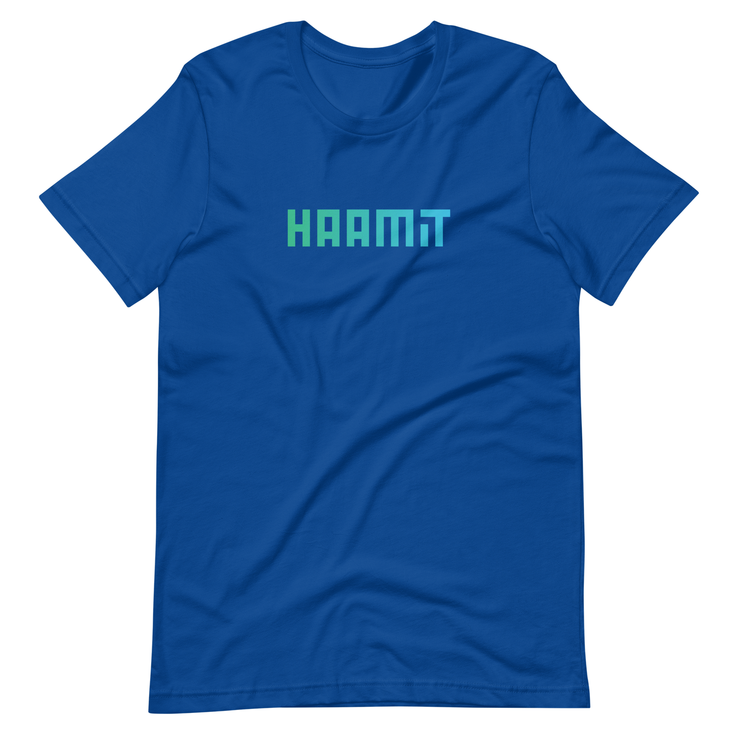 T-Shirt HAAMIT blau melange