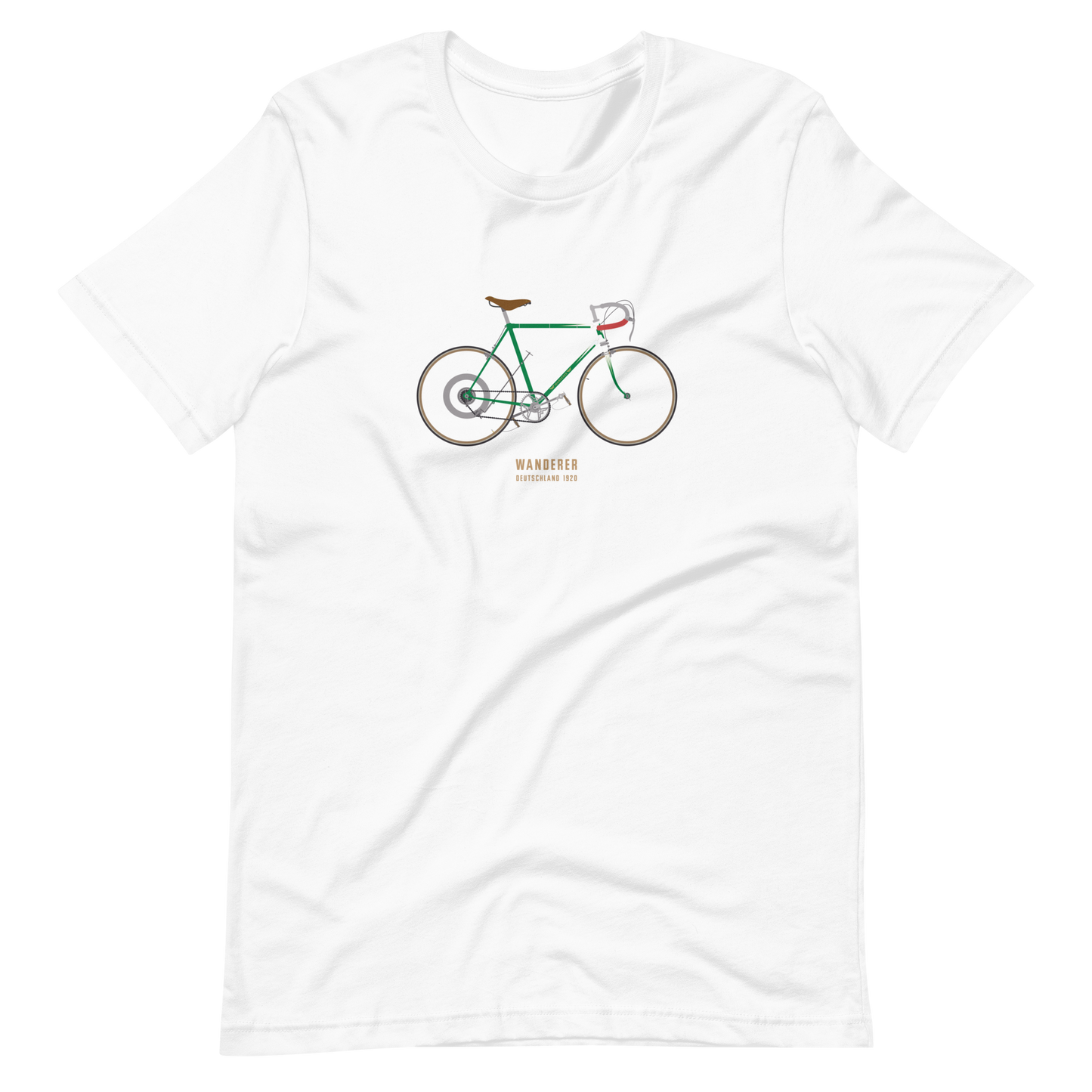 T-Shirt Wanderer Fahrrad, Chemnitz 1920