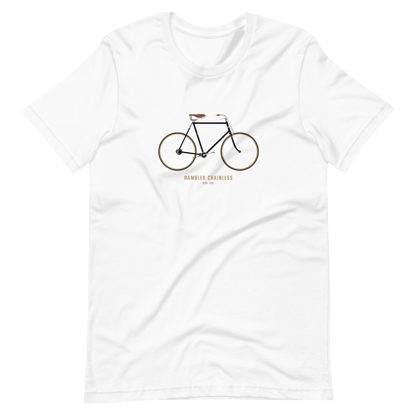 T-Shirt Rambler Chainless Fahrrad 1901