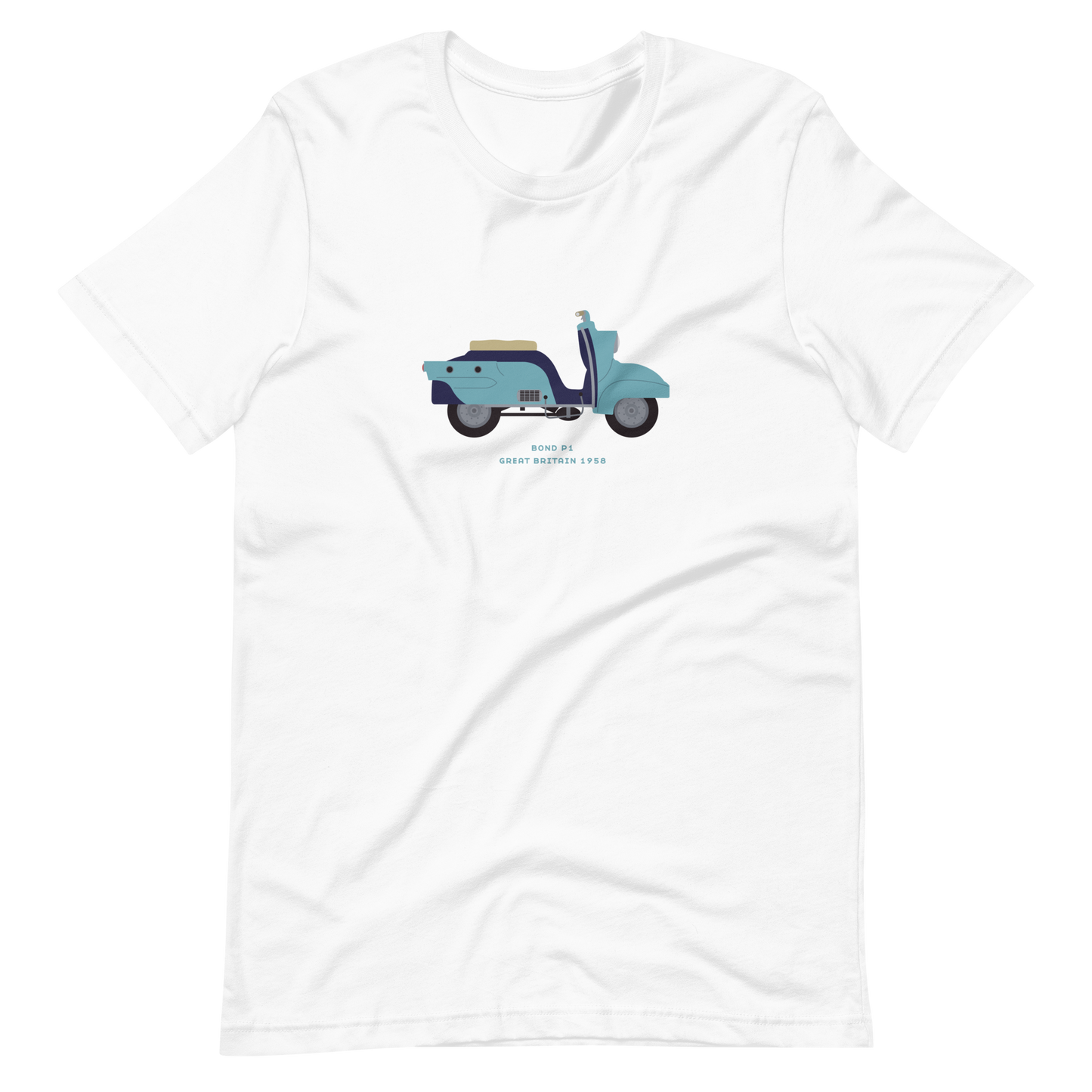T-Shirt Scooter Bond P1, Great Britain 1958