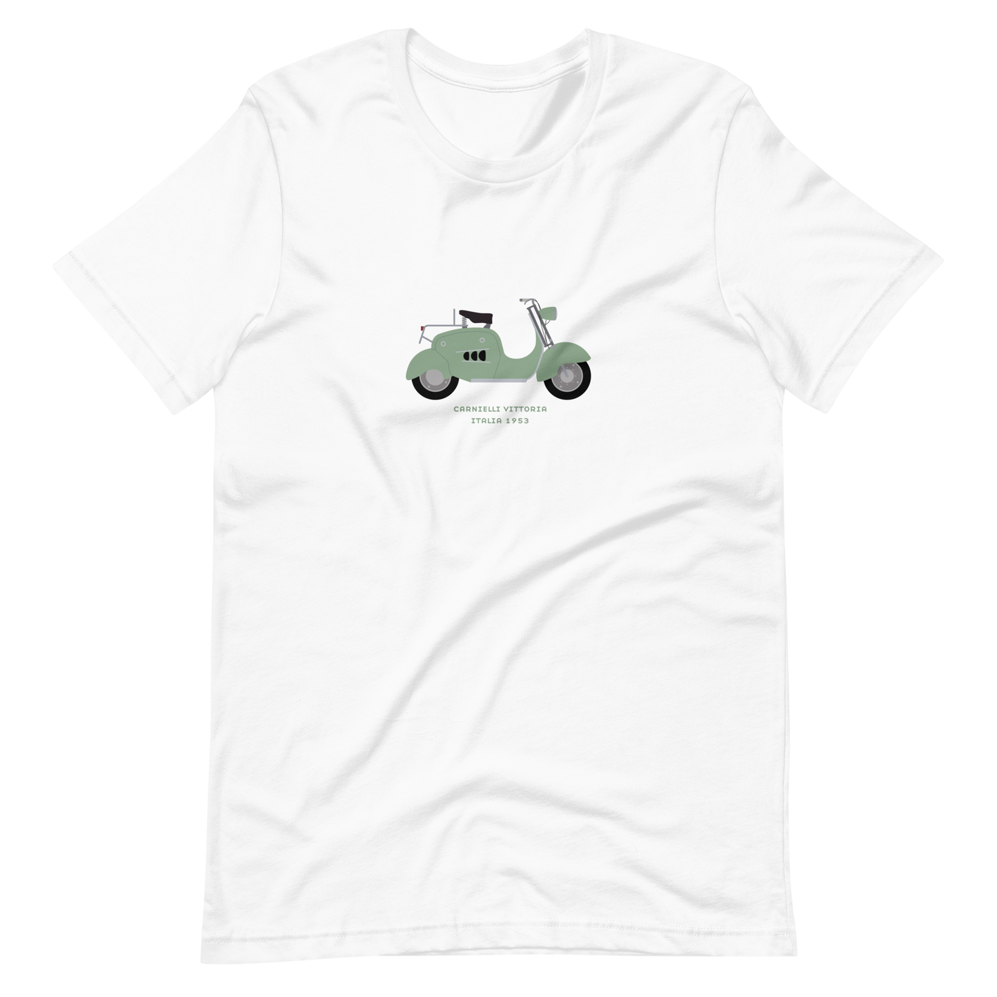 T-Shirt Scooter Carnielli Vittoria, Italia 1953