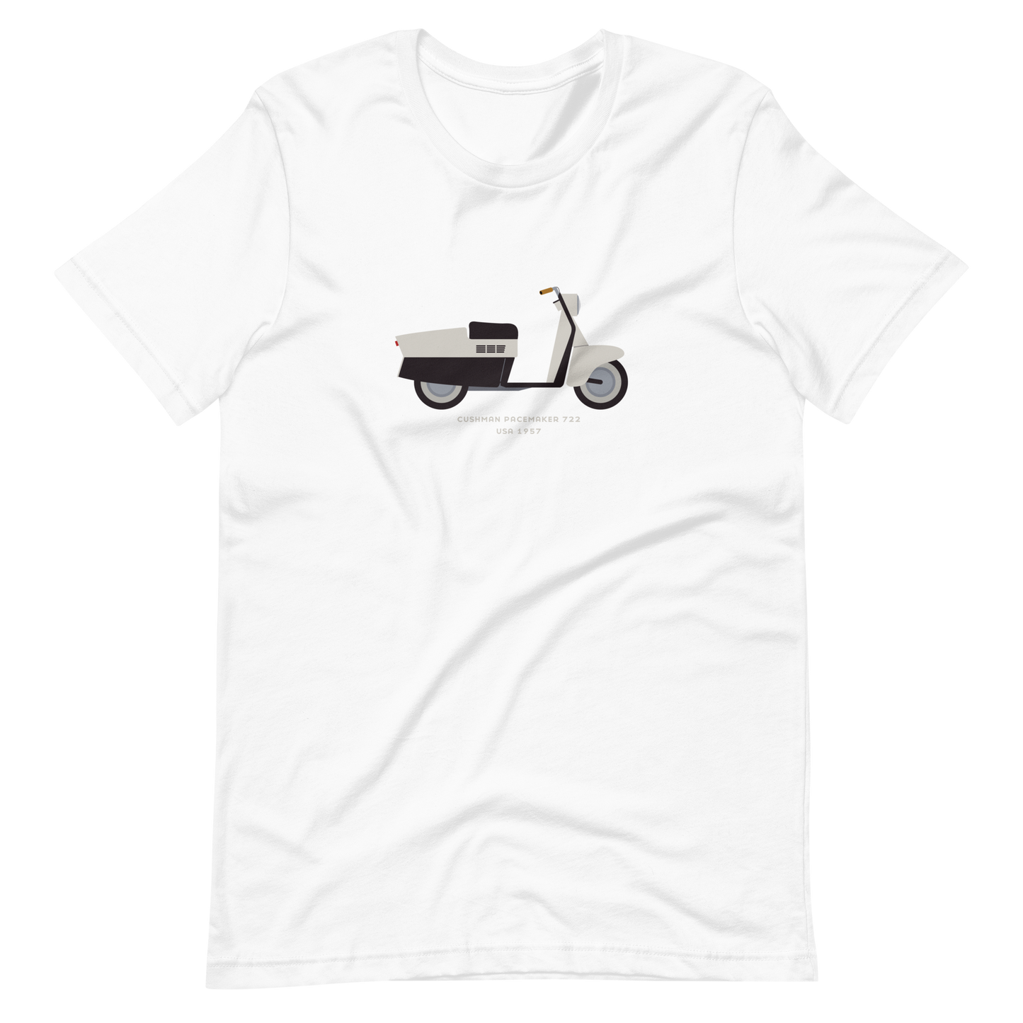 T-Shirt Scooter Cushman Pacemaker 722, USA 1957