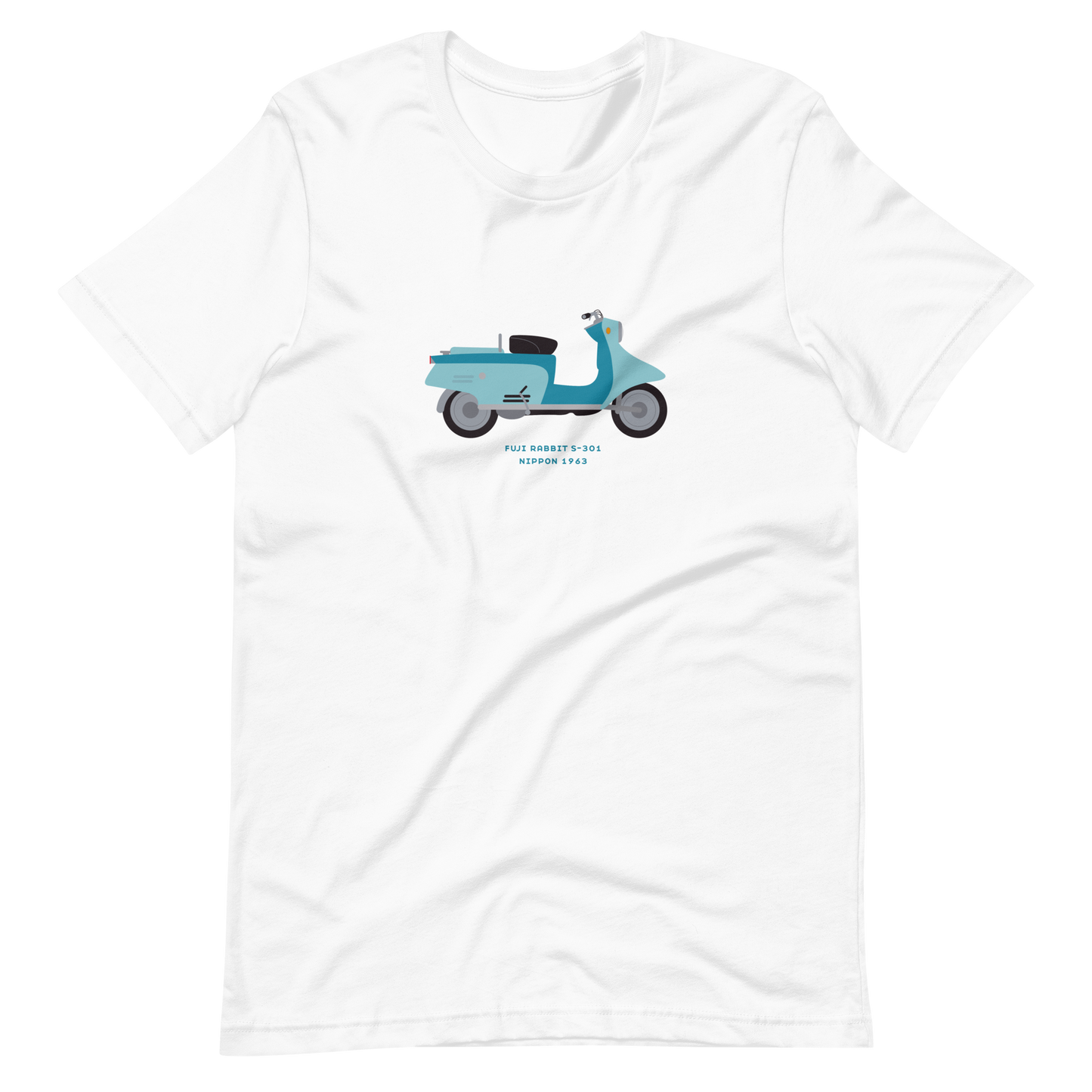 T-Shirt Scooter Fuji Rabbit S-301, Nippon 1963