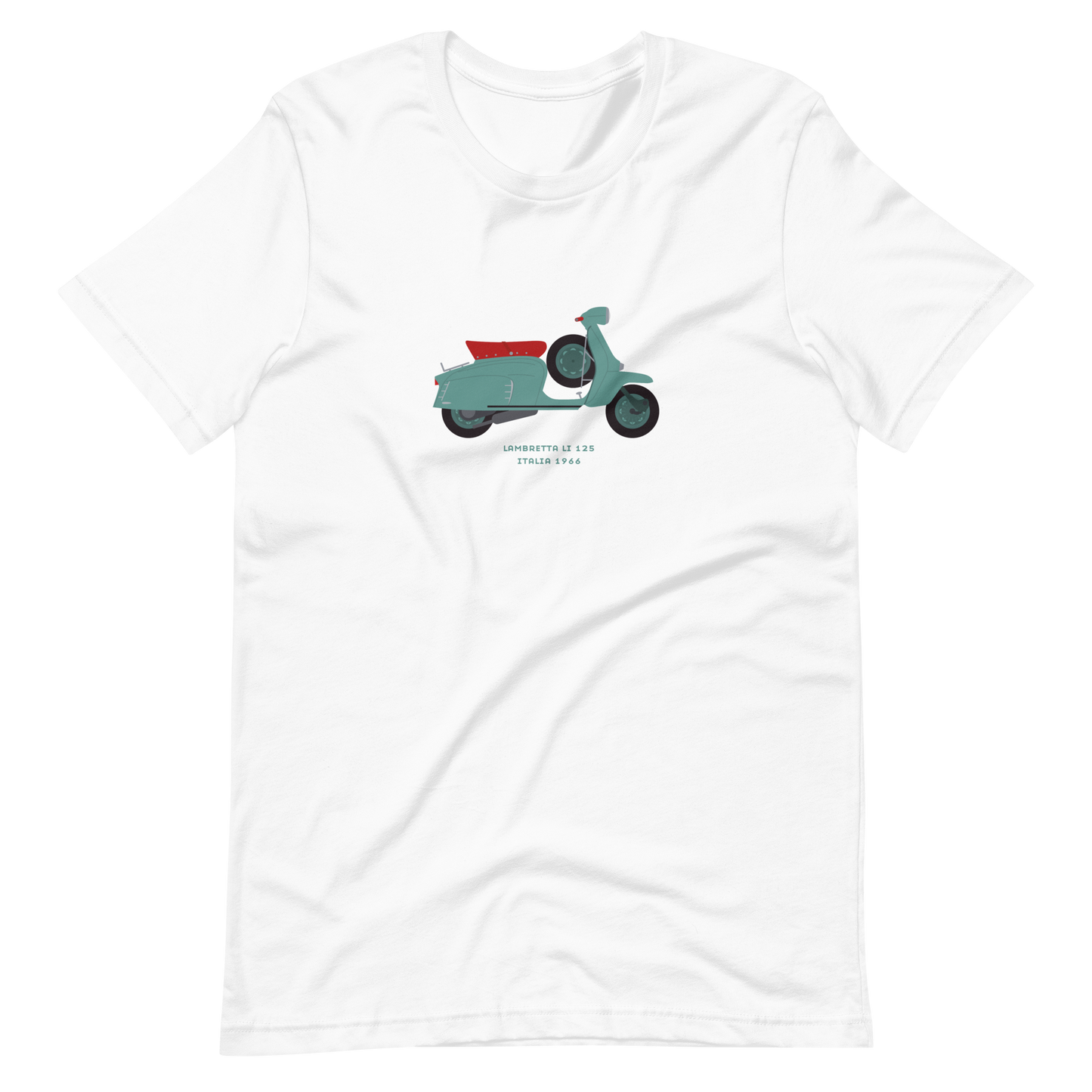 T-Shirt Scooter Lambretta LI 125, Italia 1966