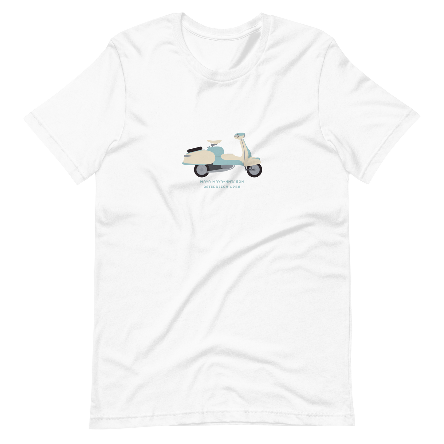 T-Shirt Scooter Maya Maya-HMW 50N, Österreich 1958