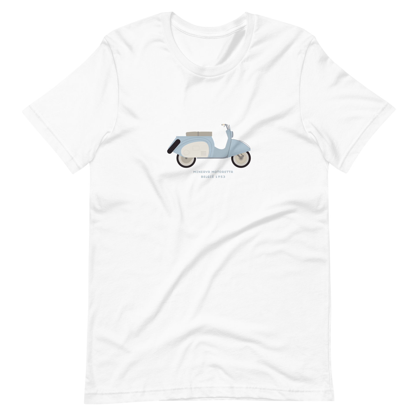 T-Shirt Scooter Minerva Motoretta, België 1953