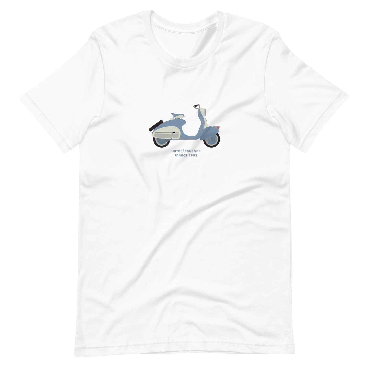 T-Shirt Scooter Motobécane SCC, France 1952
