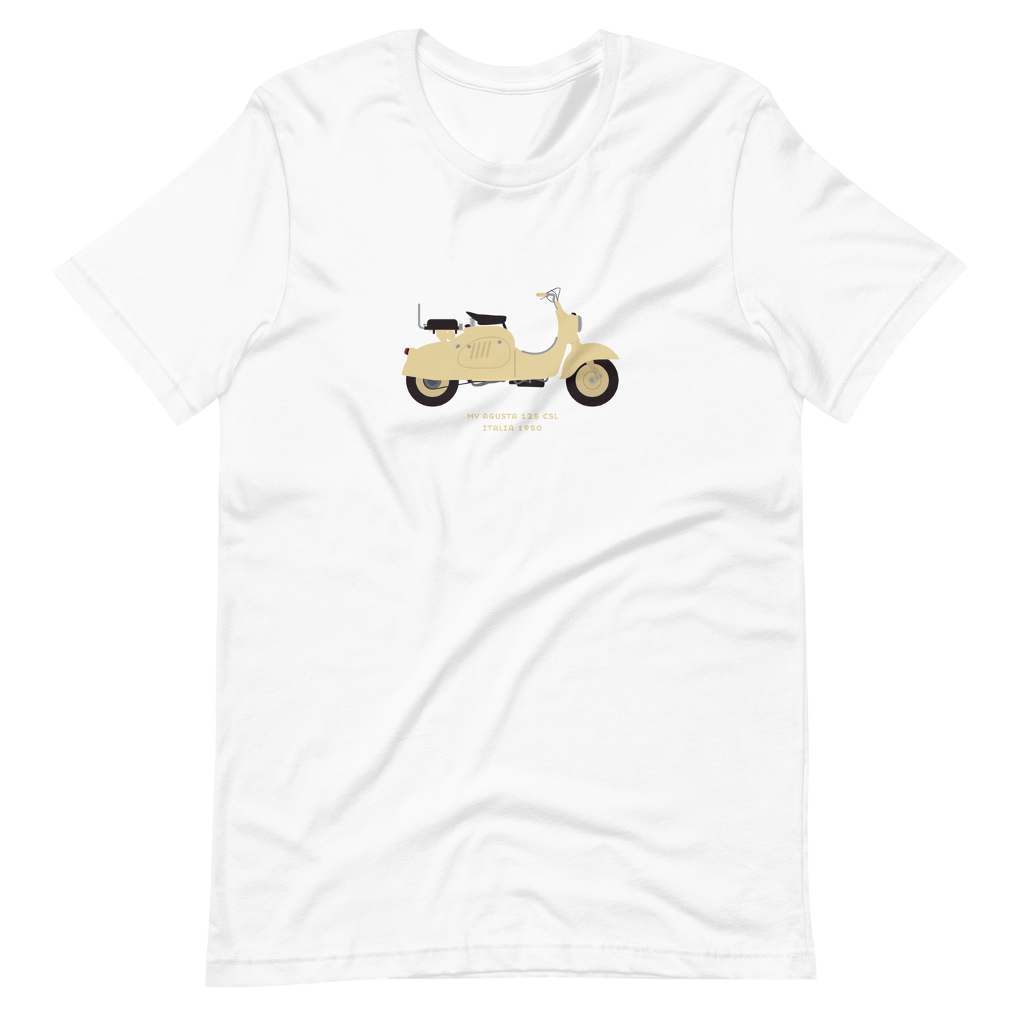 T-Shirt Scooter MV Agusta 125 CSL, Italia 1950
