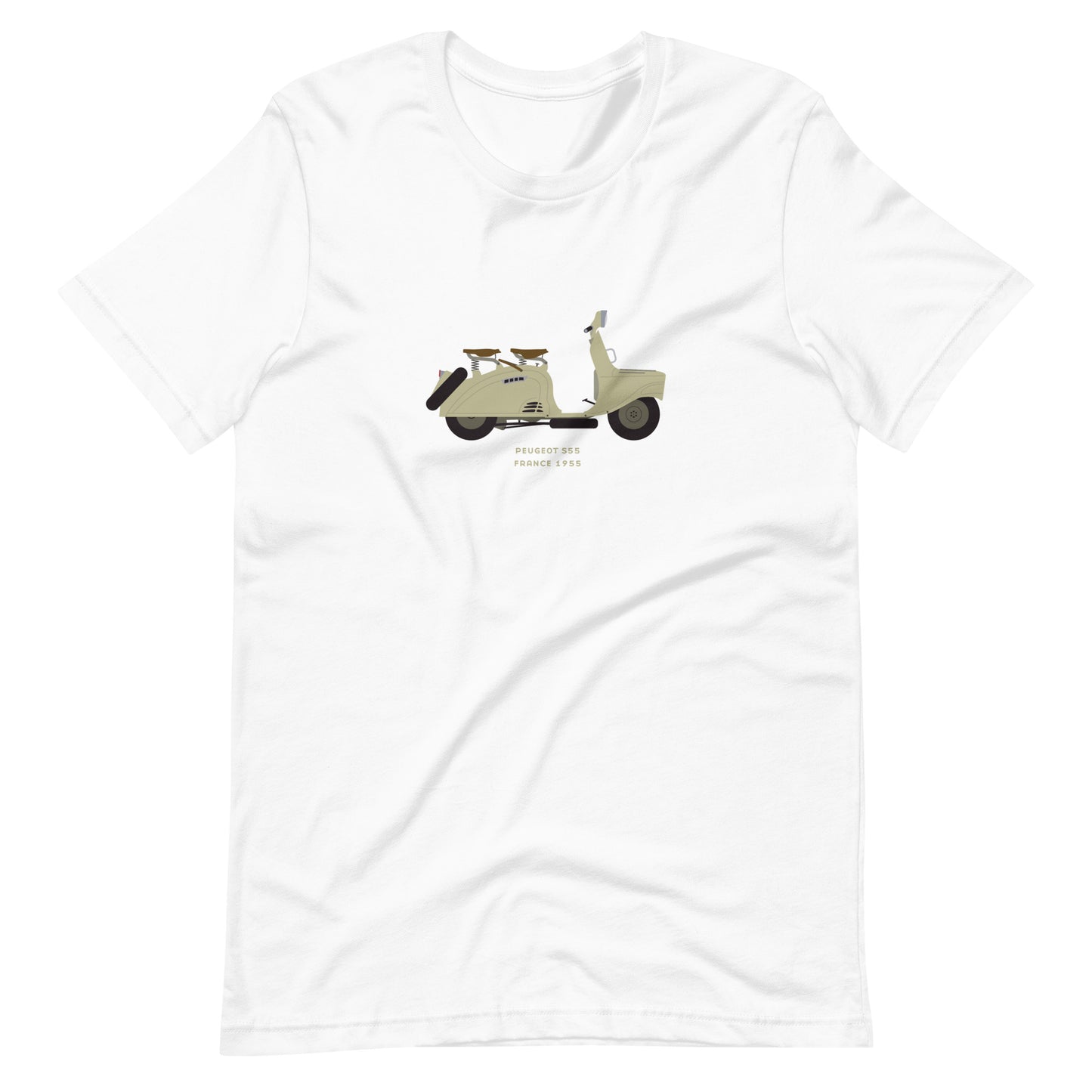 T-Shirt Scooter Peugeot S55, France 1955