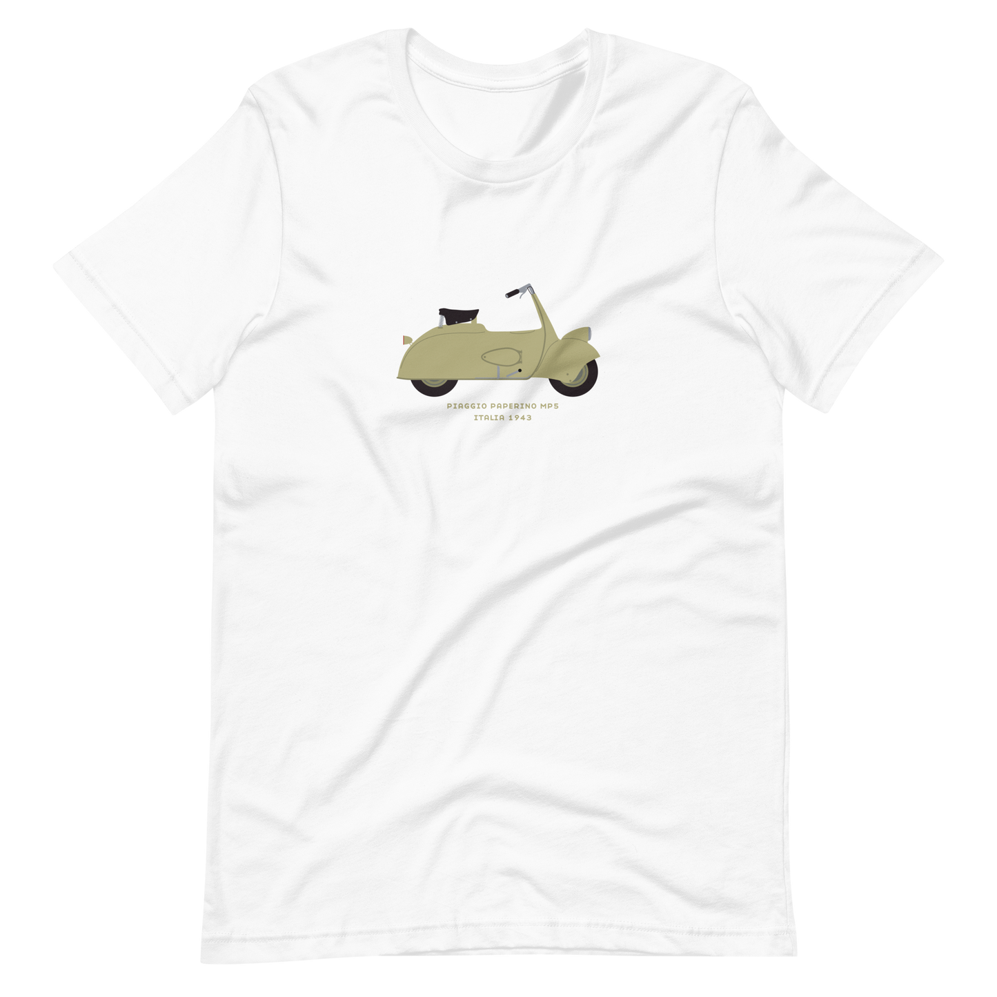 T-Shirt Scooter Piaggio Paperino MP5, Italia 1943