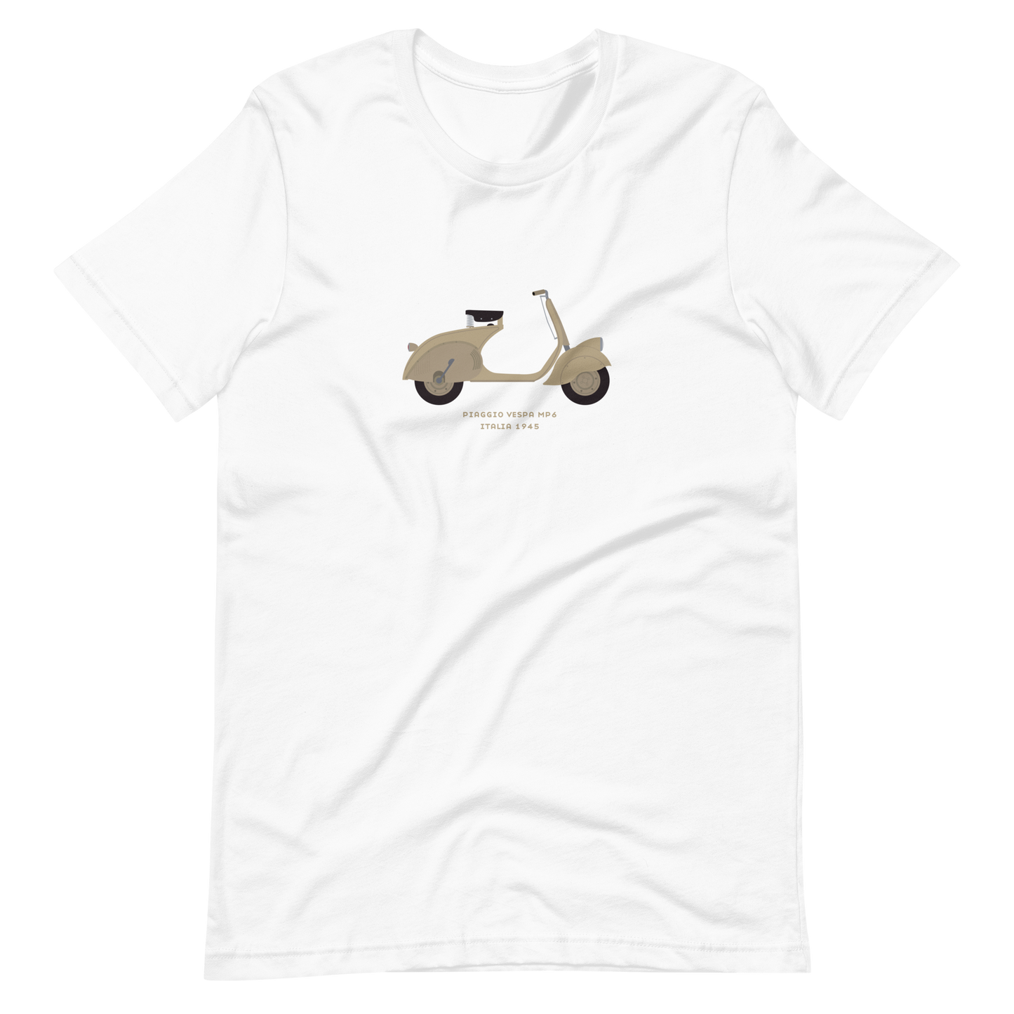 T-Shirt Scooter Piaggio Vespa MP6, Italia 1945