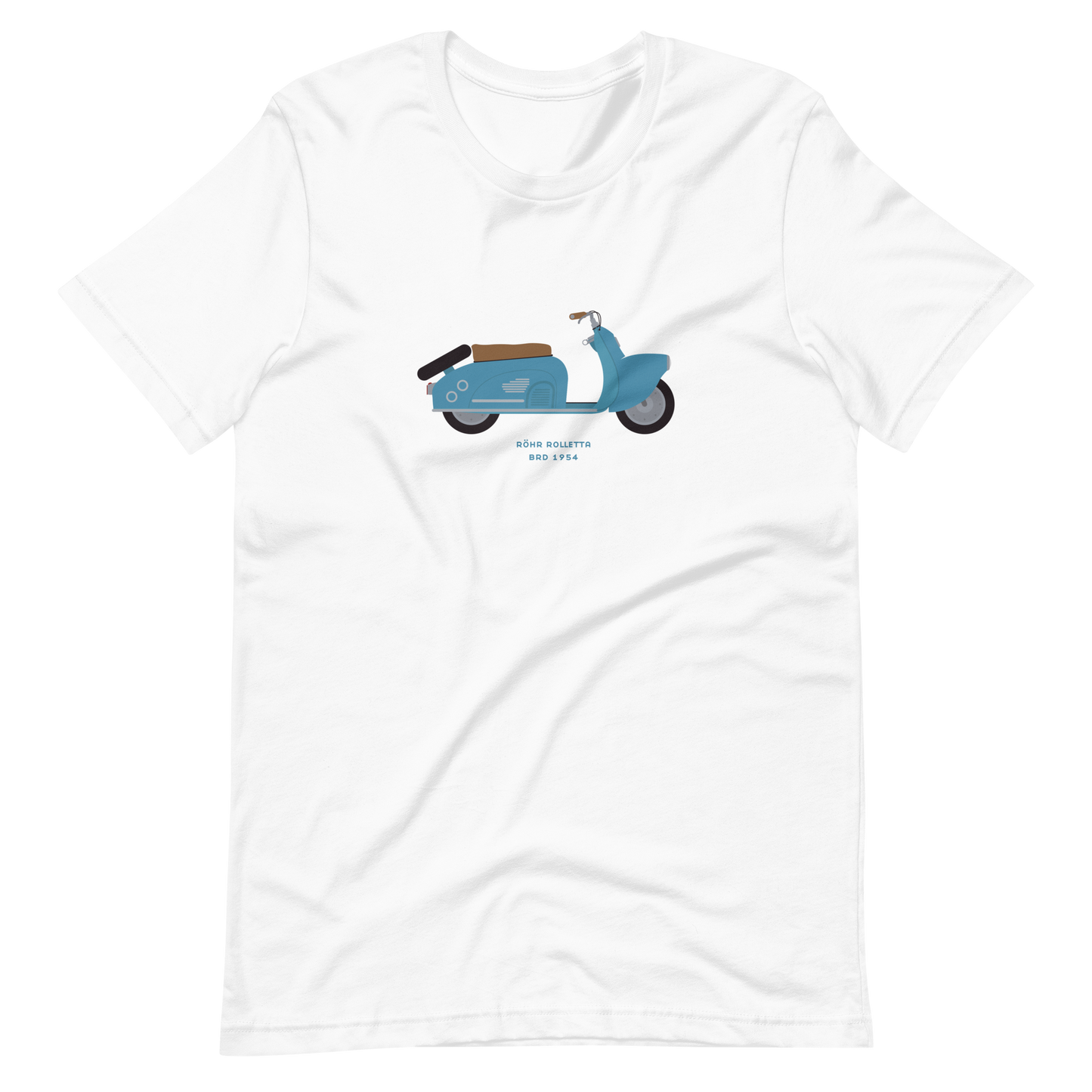 T-Shirt Scooter Röhr Rolletta, BRD 1954