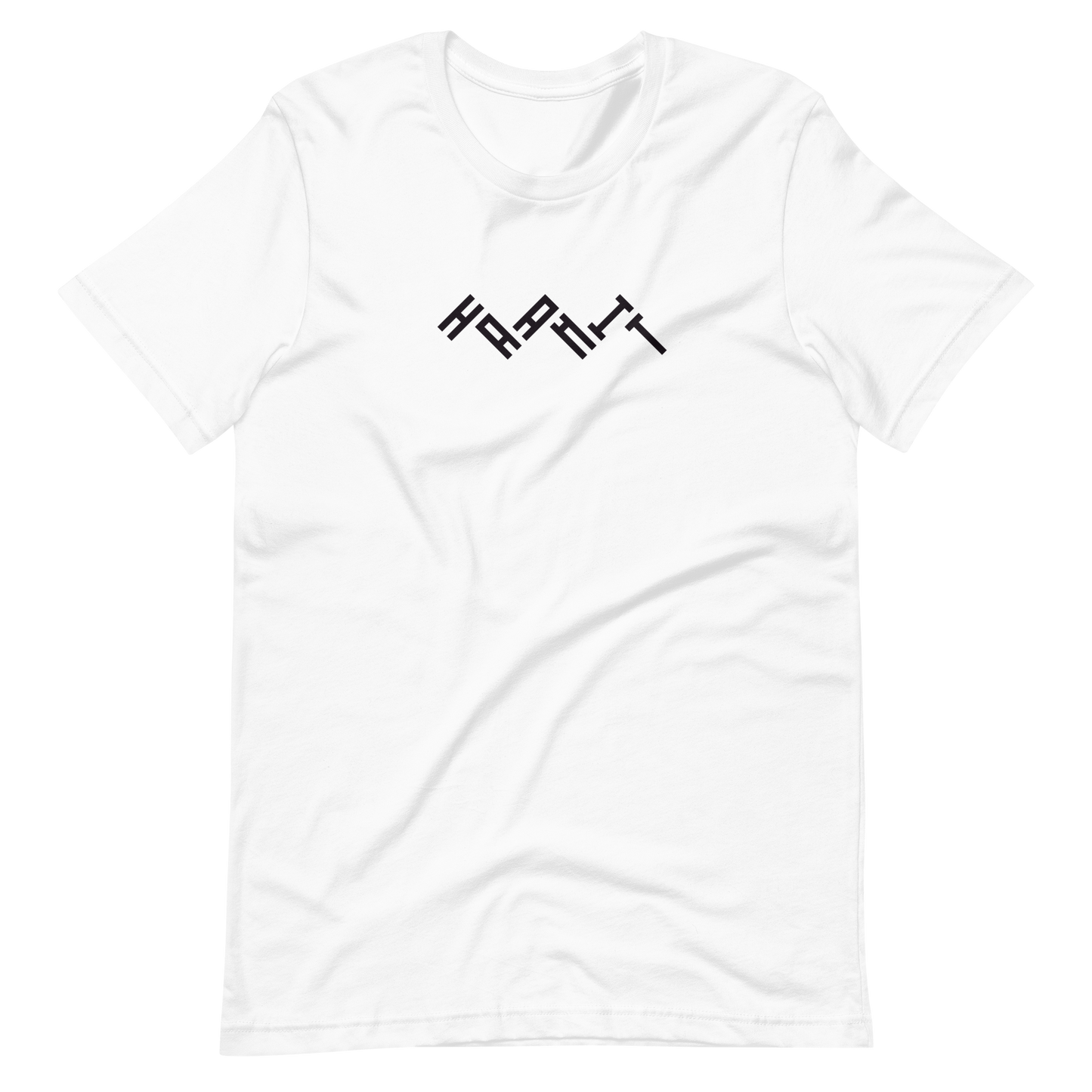 T-Shirt HAAMIT zickzack schwarz