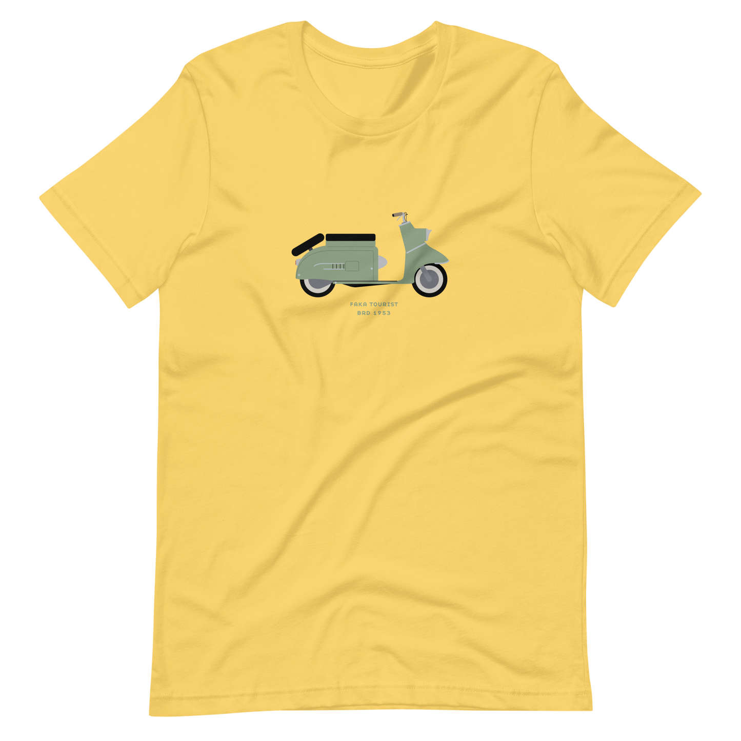 T-Shirt Scooter Faka Tourist, BRD 1953