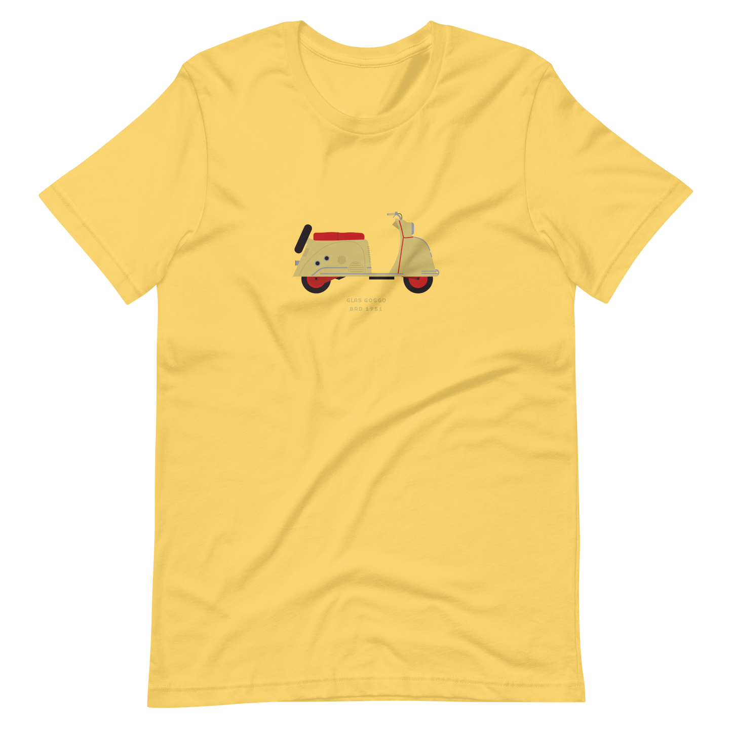 T-Shirt Scooter Glas Goggo, BRD 1951