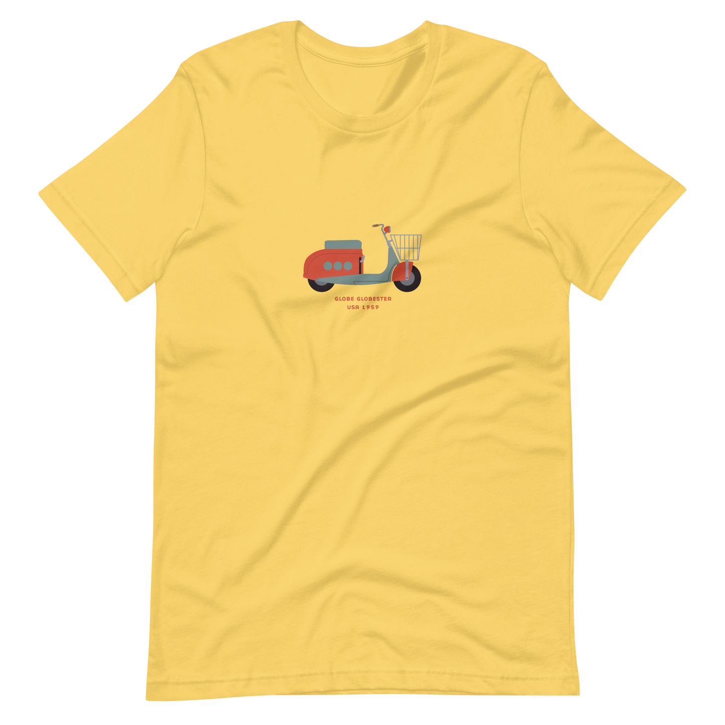 T-Shirt Scooter Globe Globester, USA 1959