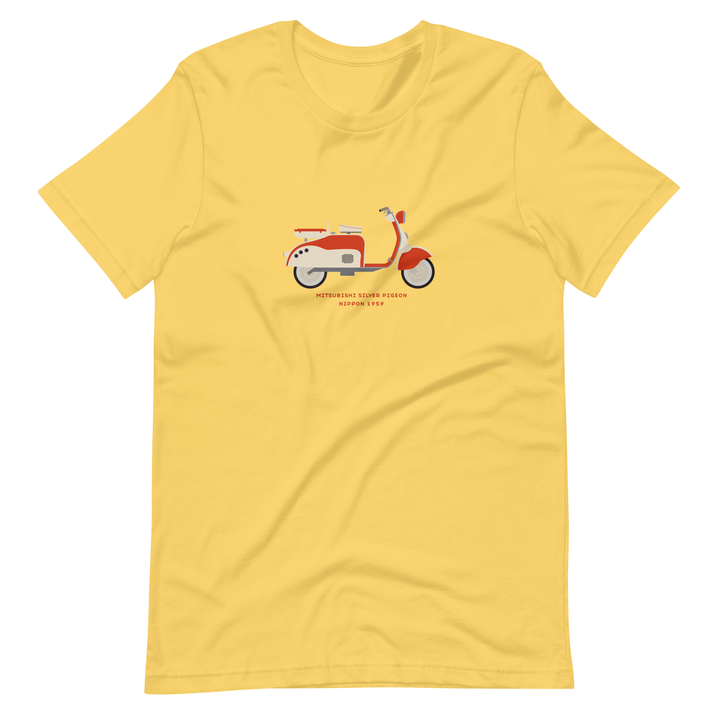 T-Shirt Scooter Mitsubishi Silver Pigeon, Nippon 1959