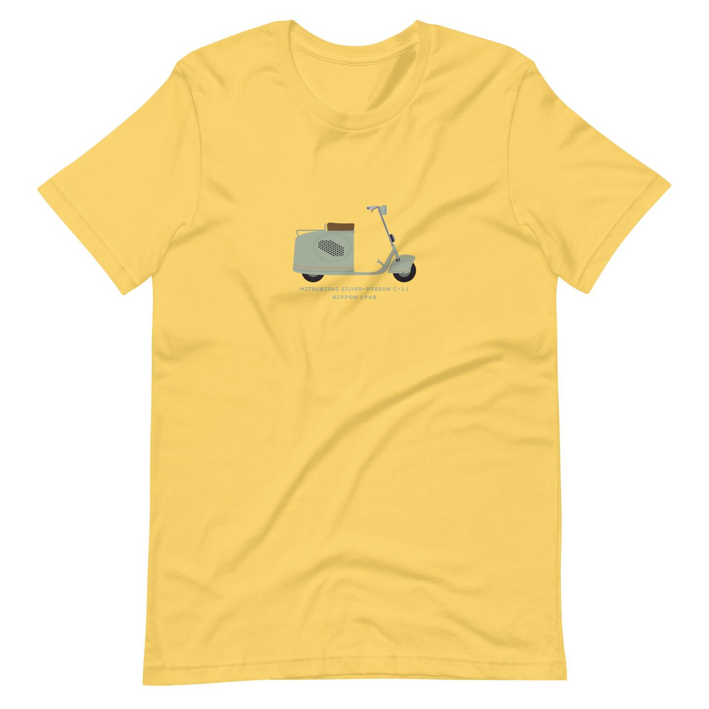 T-Shirt Scooter Mitsubishi Silver-Pigeon C-11, Nippon 1948