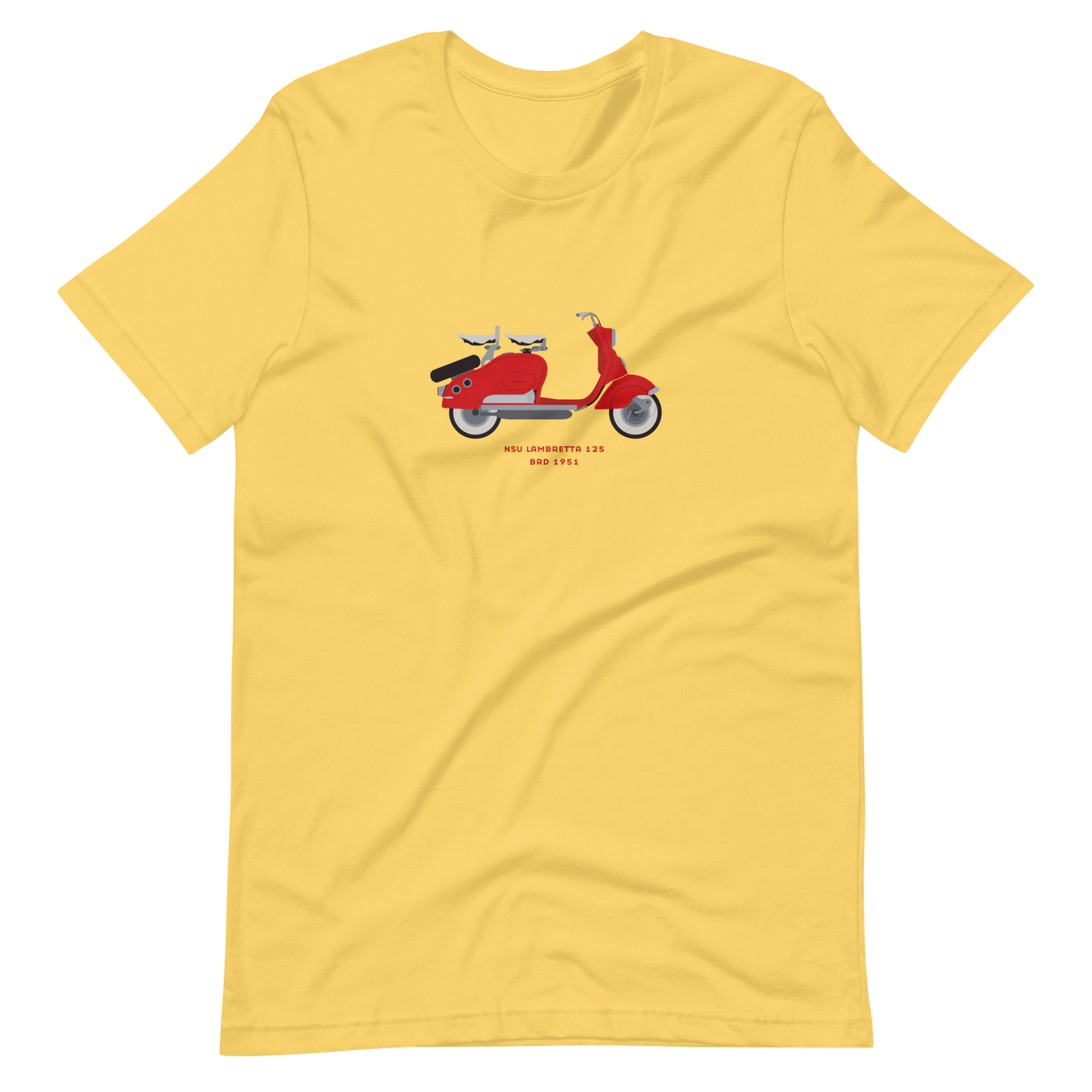 T-Shirt Scooter NSU Lambretta 125, BRD 1951