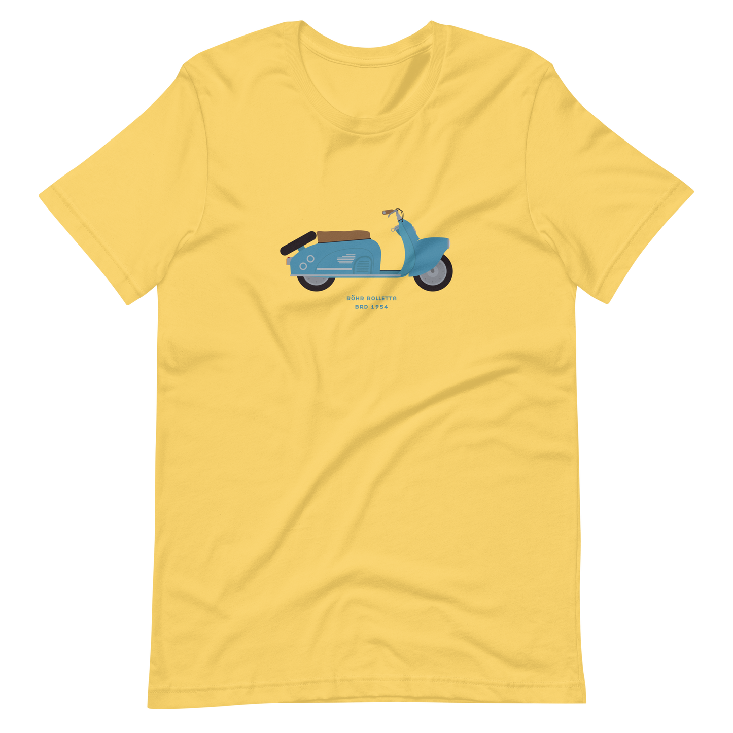 T-Shirt Scooter Röhr Rolletta, BRD 1954