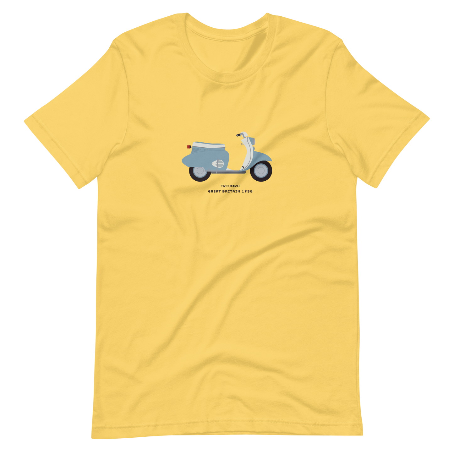 T-Shirt Scooter Triumph, Great Britain 1958