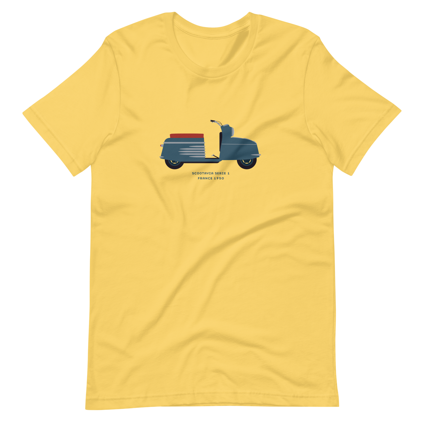 T-Shirt Scooter Scootavia Serie 1, France 1950