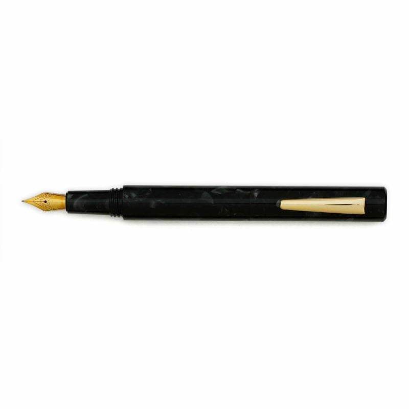 Attache Hightide - MARBLED FOUNTAIN PEN - Black