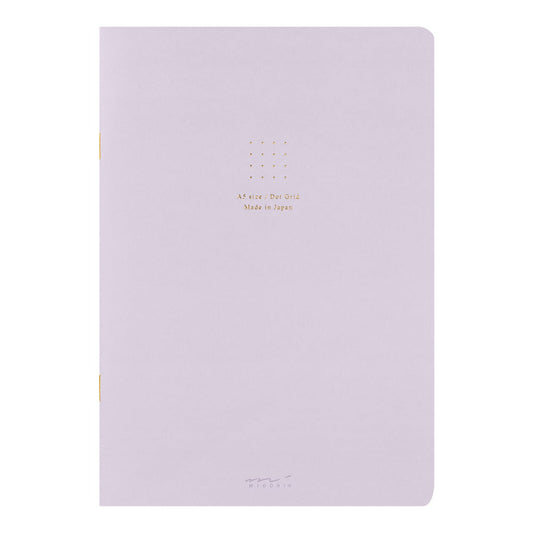 Midori - COLOR DOT GRID NOTEBOOK - Purple