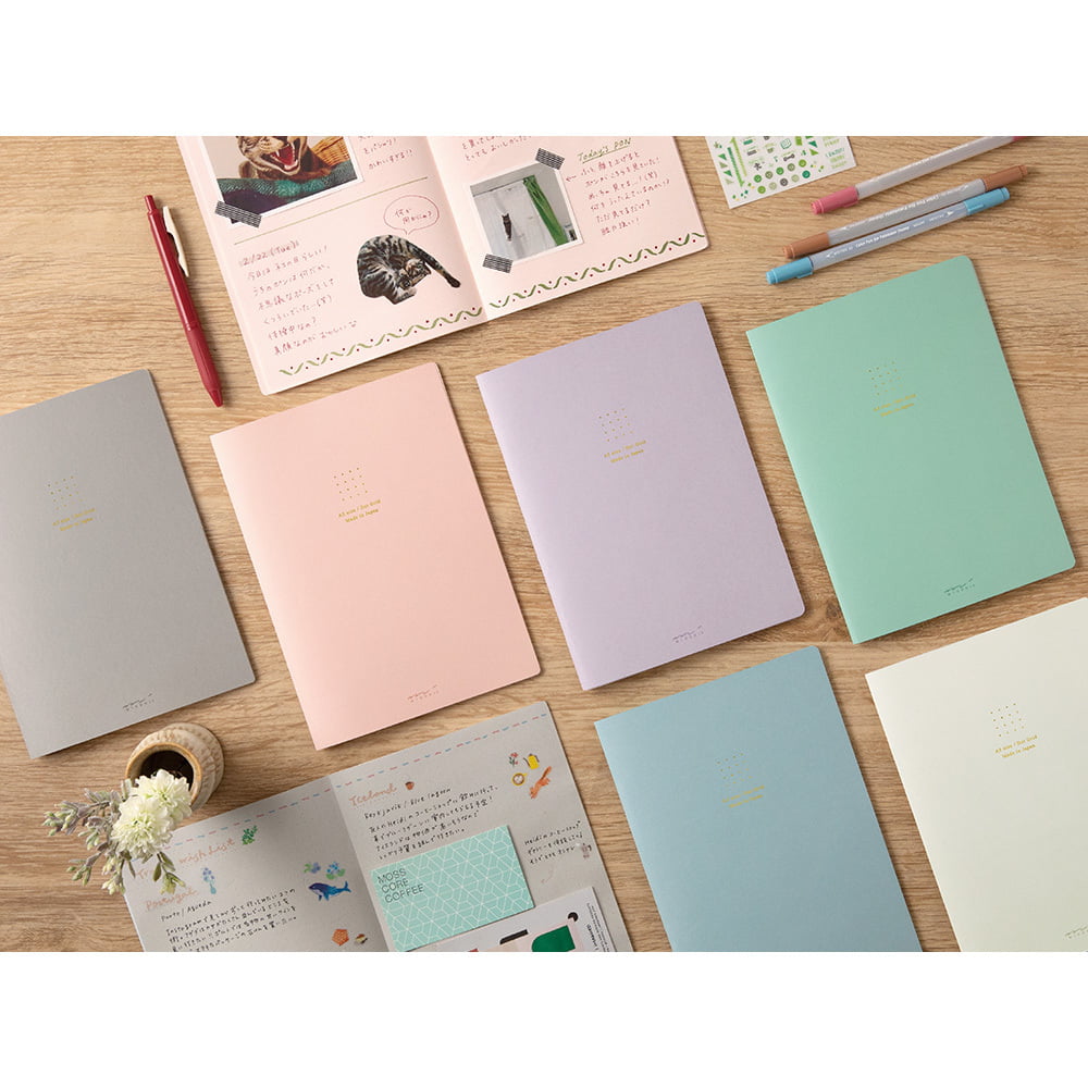 Midori - COLOR DOT GRID NOTEBOOK - Green