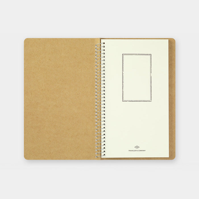 Traveller's Company - SPIRAL RING NOTEBOOK A5 SLIM - DW Kraft Paper