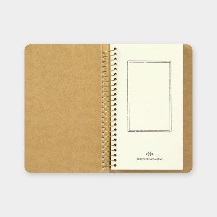 Traveller's Company - SPIRAL RING NOTEBOOK A6 SLIM - Paper Pocket