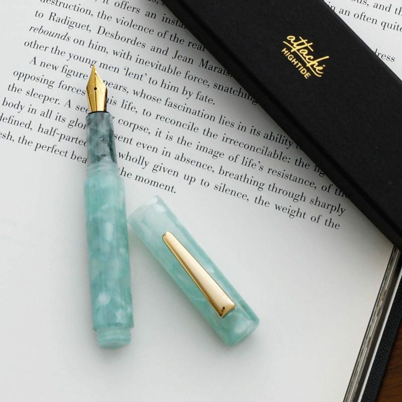 Attache Hightide - MARBLED FOUNTAIN PEN - Mint