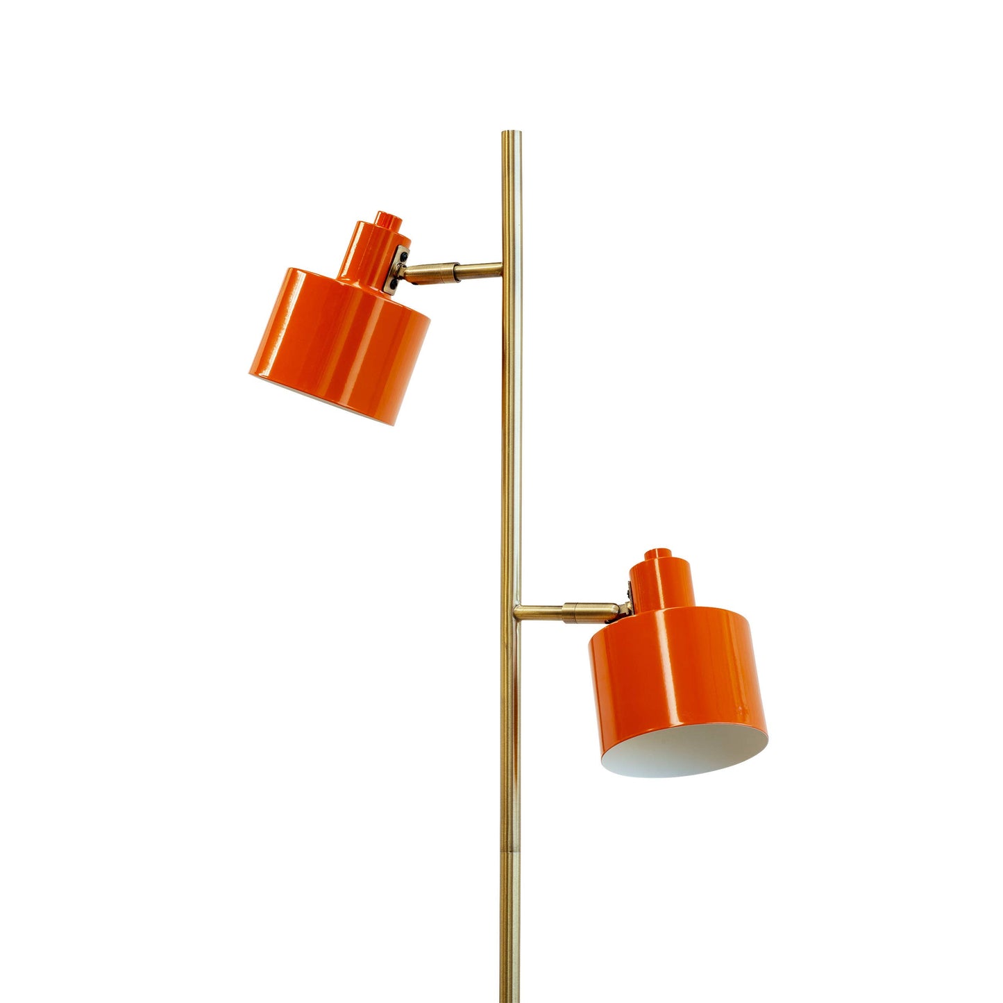 Dyberg Larsen Ocean Stehleuchte in Orange und Messing