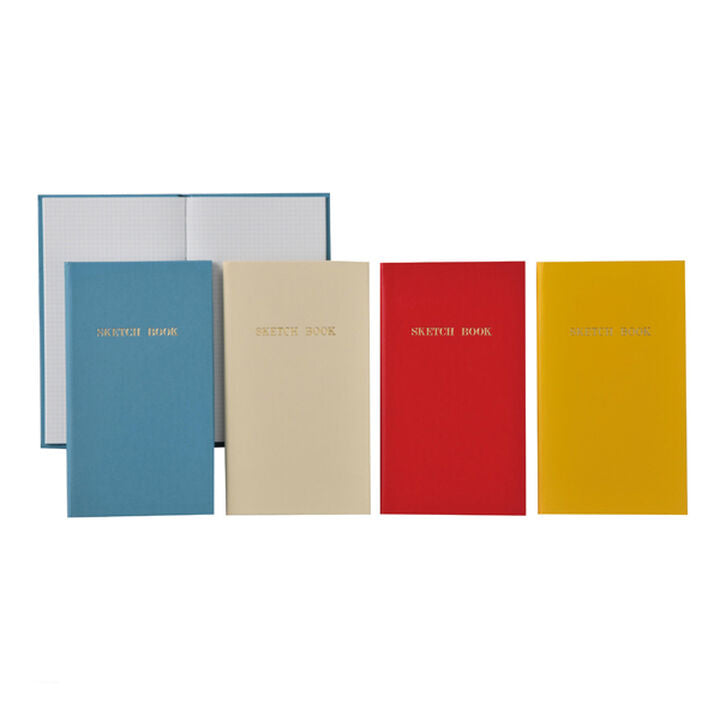 Kokuyo Sketch Book, kariert 3 mm, 95 × 165 mm, Yello