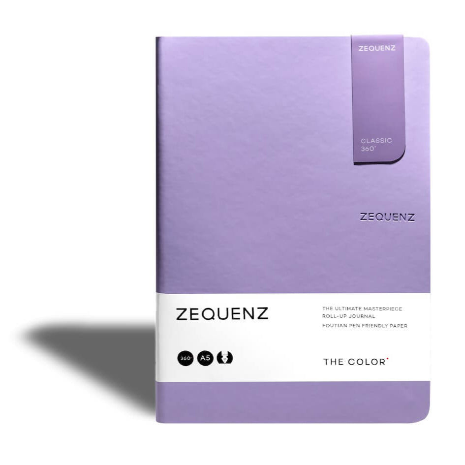 ZEQUENZE - THE COLOR Notebook - A5 - Lavender
