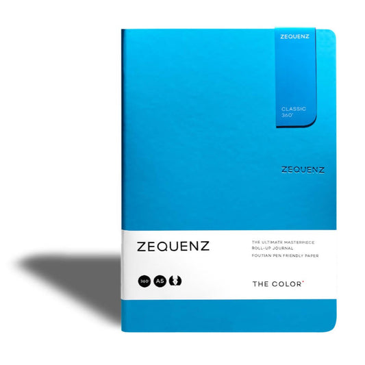ZEQUENZE - THE COLOR Notebook - A5 - Ocean