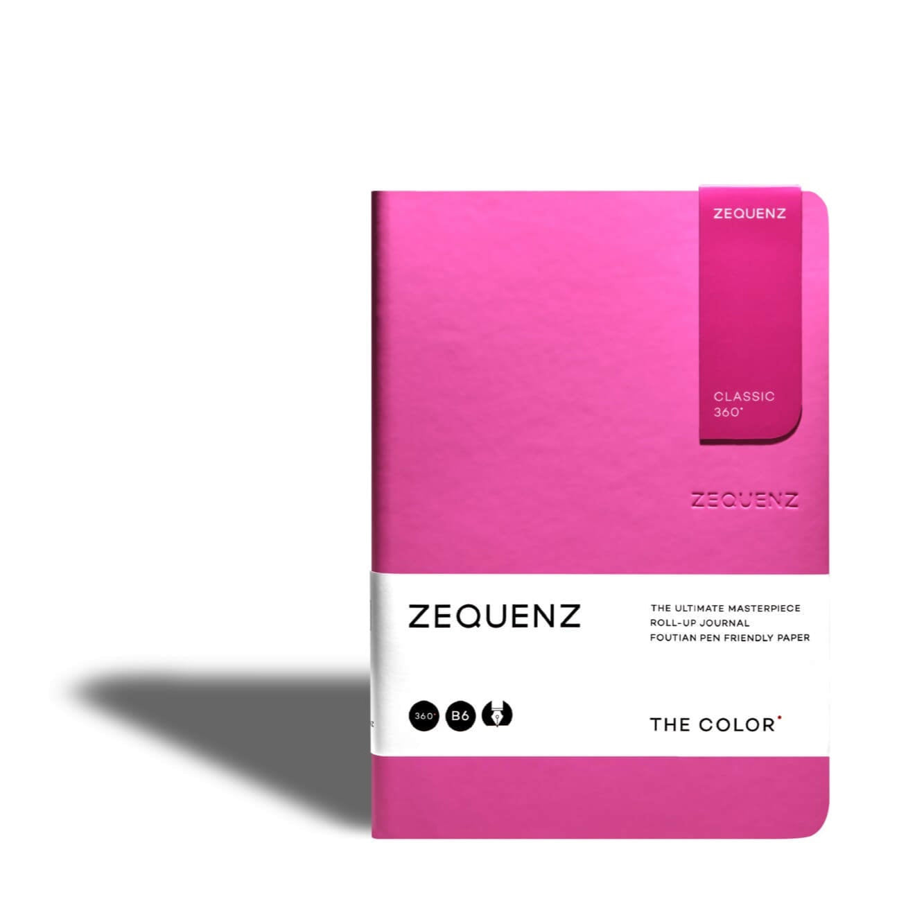 ZEQUENZE - THE COLOR Notebook - B6 - Magenta