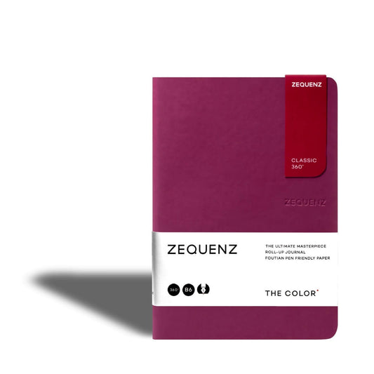 ZEQUENZE - THE COLOR Notebook - B6 - Berry