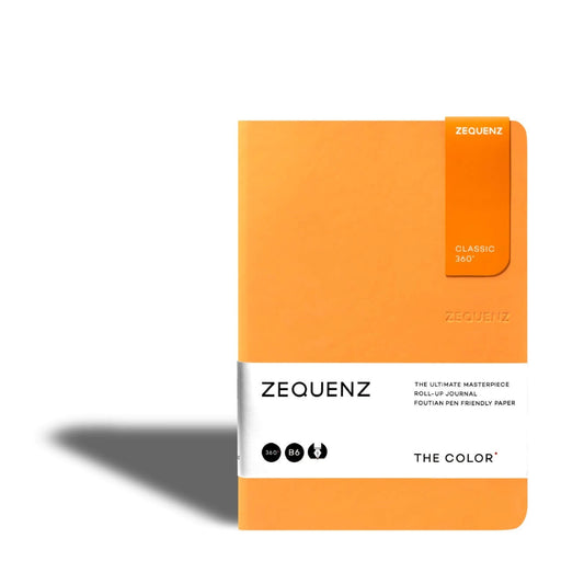 ZEQUENZE - THE COLOR Notebook - B6 - Apricot