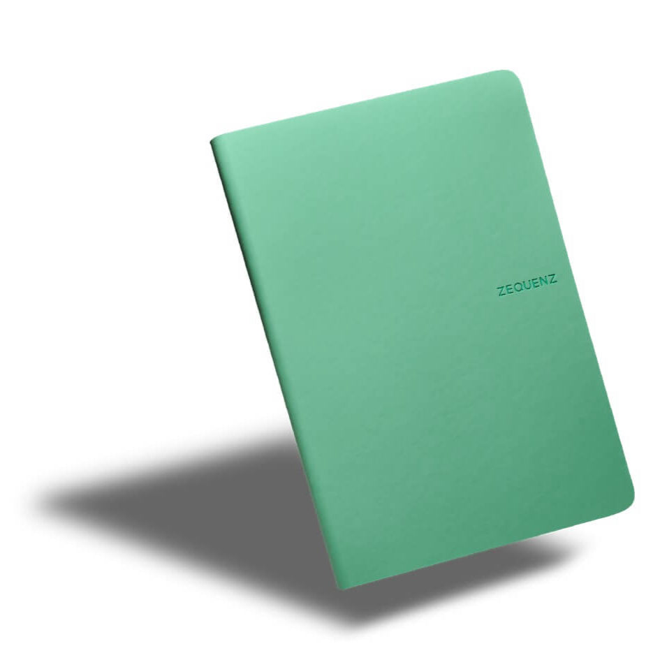 ZEQUENZE - THE COLOR Notebook - A5 - Fern