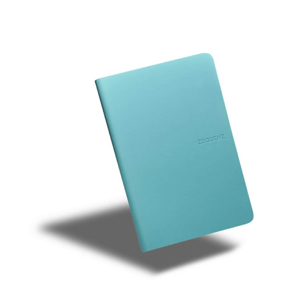 ZEQUENZE - THE COLOR Notebook - B6 - Turqoise