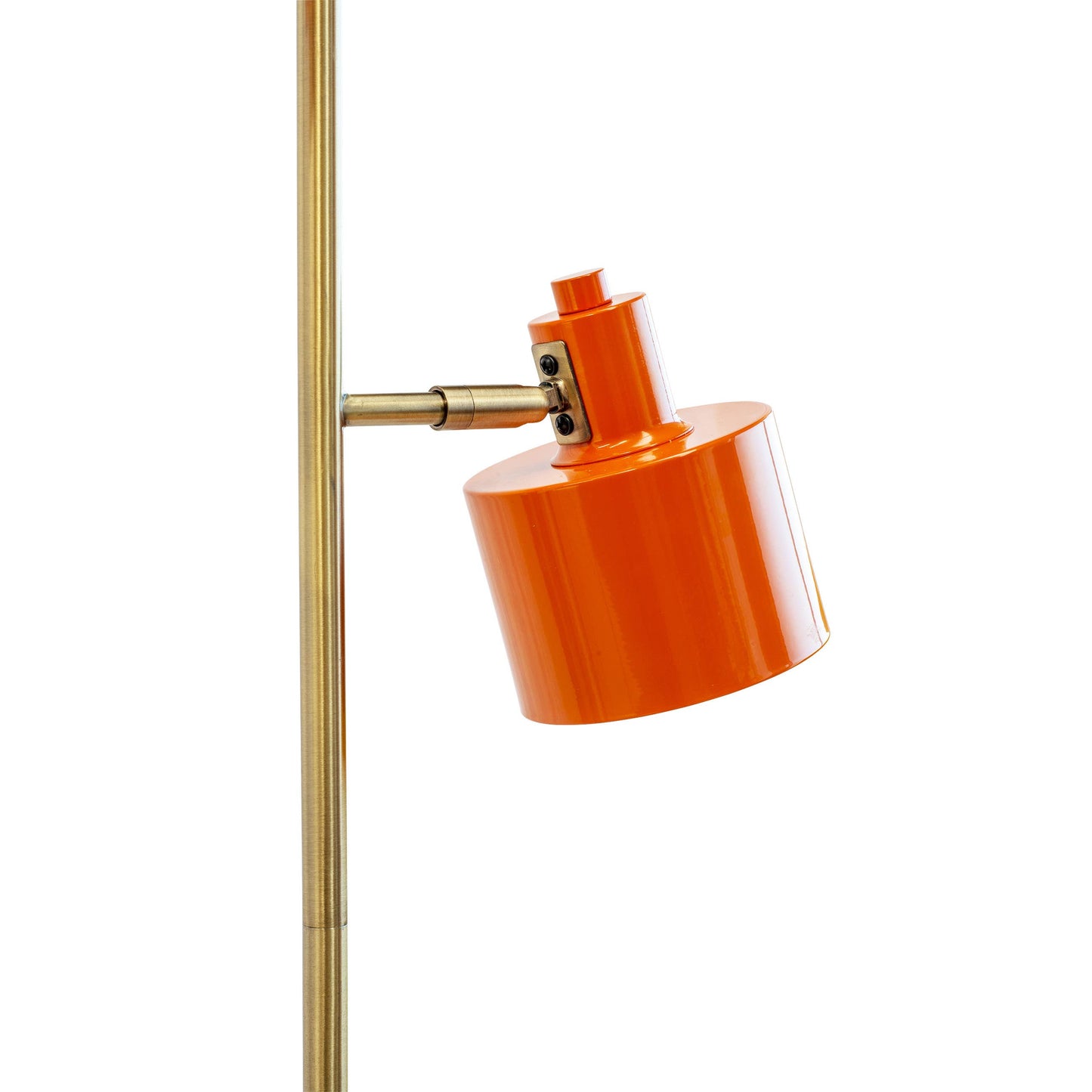 Dyberg Larsen Ocean Stehleuchte in Orange und Messing
