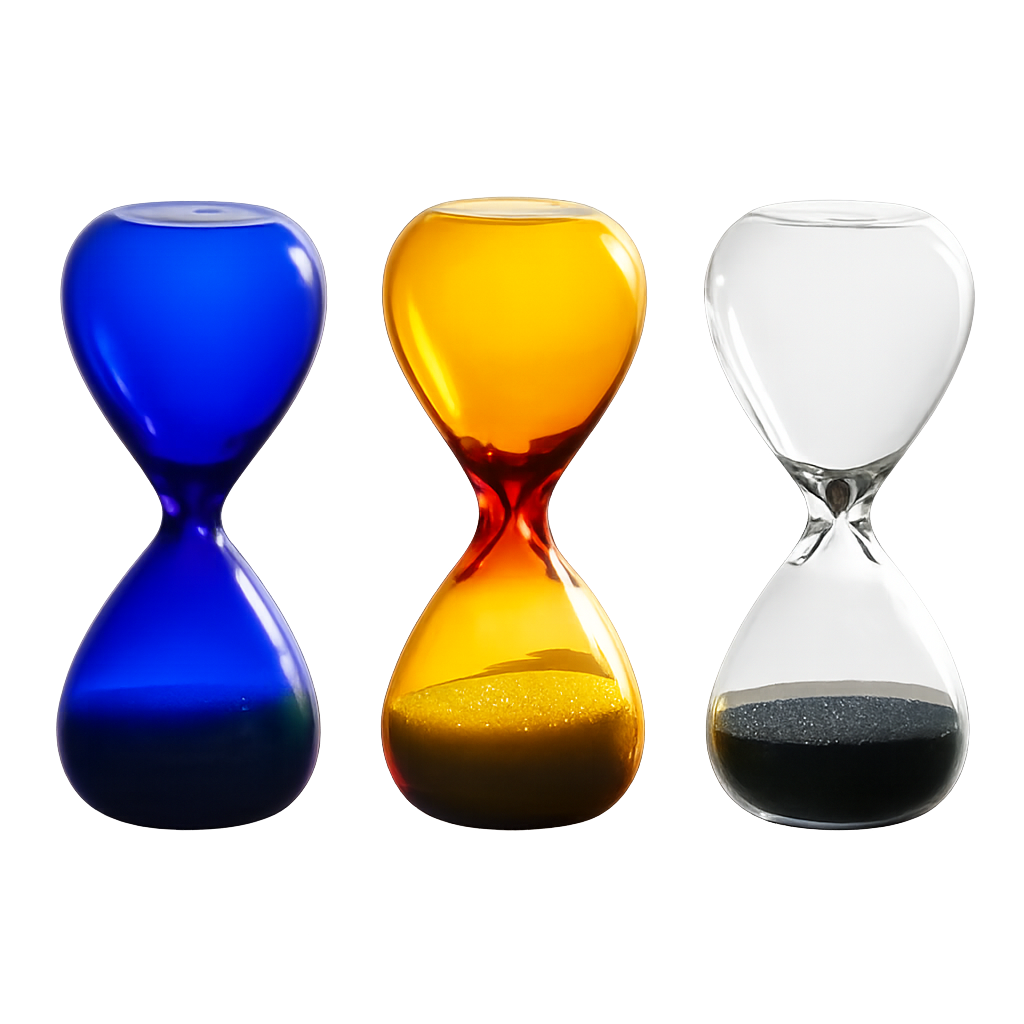 Hightide - Hourglass S - 3 Minuten - verschiedene Farben