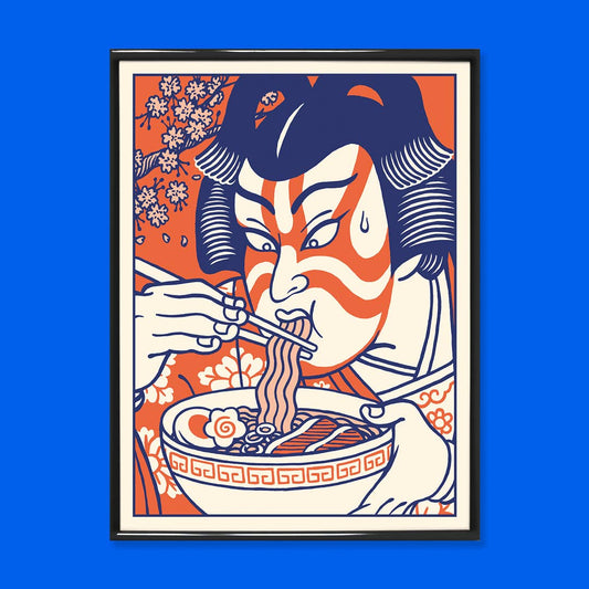 Poster Yeaaah! „Kabuki Ramen“ Format 30 x 40 cm