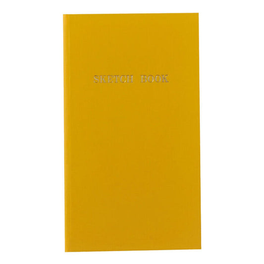 Kokuyo Sketch Book, kariert 3 mm, 95 × 165 mm, Yello