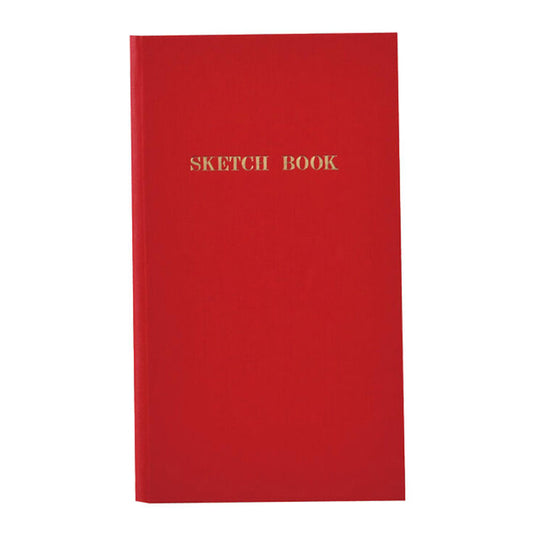 Kokuyo Sketch Book, kariert 3 mm, 95 × 165 mm, Red