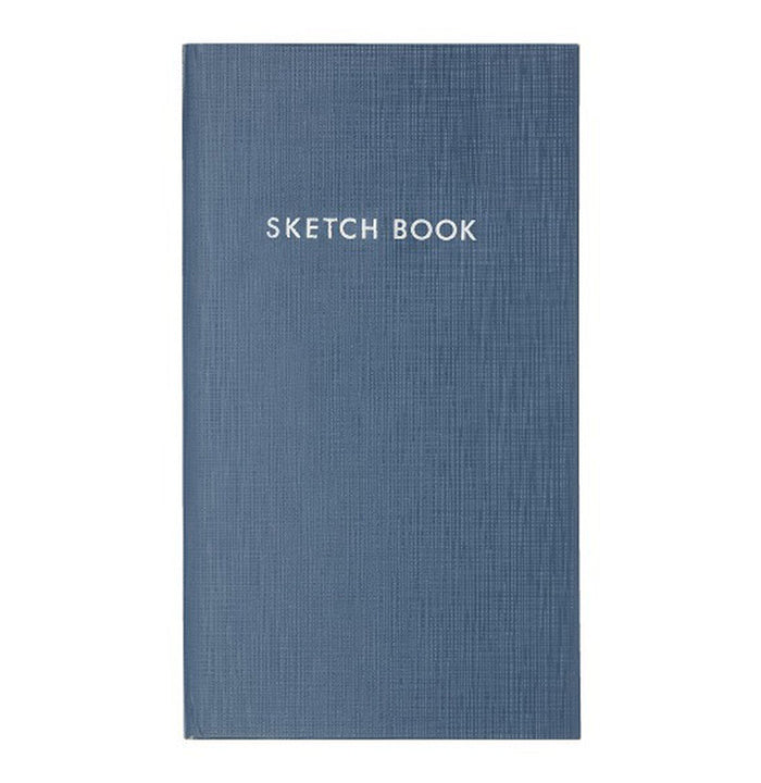 Kokuyo Sketch Book, kariert 3 mm, 95 × 165 mm, Greyish Blue