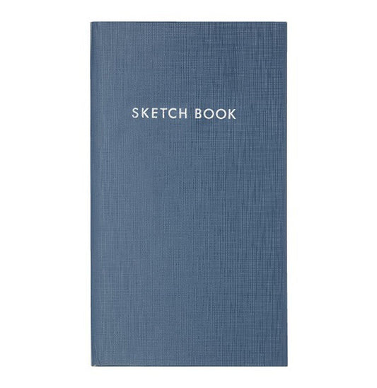 Kokuyo Sketch Book, kariert 3 mm, 95 × 165 mm, Greyish Blue
